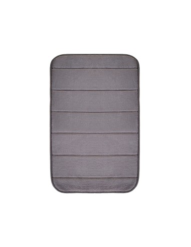 Tapis de bain en mousse 40x60 cm gris