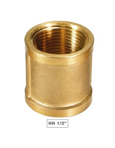 Messingmuffe IG-IG 1/2" - 10 St./Karton