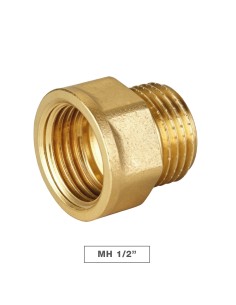 Marseille-Messingfitting AG-IG 1/2" - 10 St./Karton