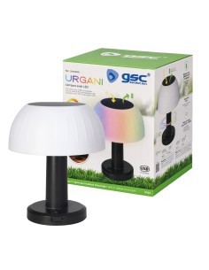 Rechargeable Solar LED Lamp USB RGB 0.2W 2