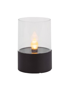 LED Solar Candle with Flame Effect 2600K 6h Autonomy