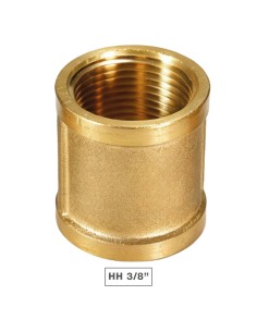 Messingmuffe IG-IG 3/8" - 10 St./Karton