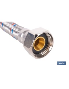 Conexión flexible inoxidable DN13 para termos de 40 cm 2