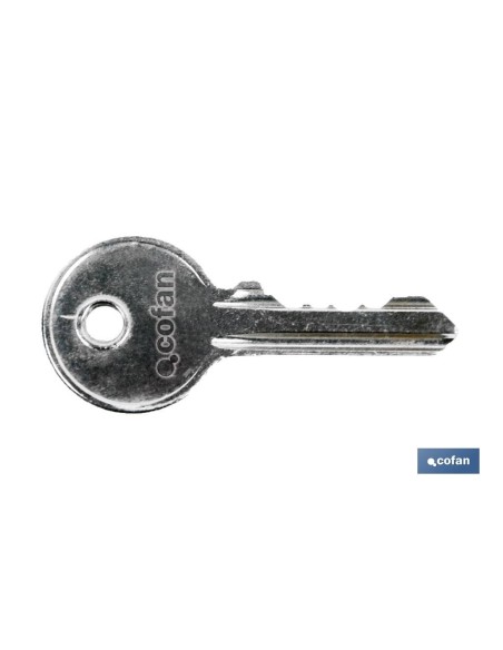 Raw key for S-1494 and S-3130 locksets