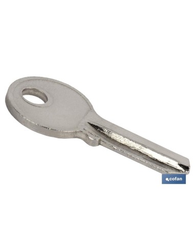 Raw key for lock 25 mm compatibility models 10403108-10403126
