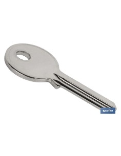 Chiave grezza per lucchetto inox 40 mm