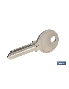 Chiave grezza per lucchetto antipalmare 70-90 mm 53x23 mm 2