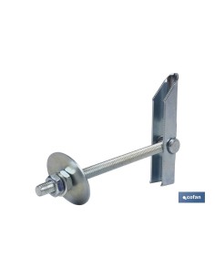 Swivel Hook with Threaded Rod M-5 14 cm 2