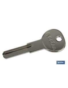 Raw key for security cylinder 5 units