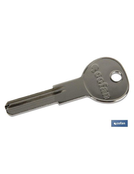Raw key for security cylinder 5 units