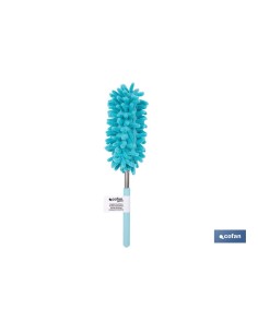 Telescopic Microfiber Duster 76 cm with Stainless Steel Handle