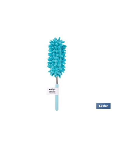 Telescopic Microfiber Duster 76 cm with Stainless Steel Handle