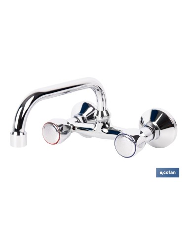 Wandmischgriff Küchenherd 15 cm 17,2 l/min