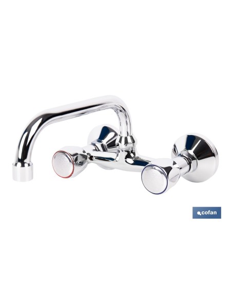Wandmischgriff Küchenherd 15 cm 17,2 l/min