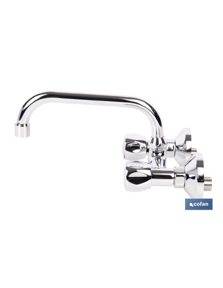Wandmischgriff Küchenherd 15 cm 17,2 l/min