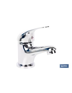 Rubinetto monomano lavandino Ölfus cromato 40 mm 2