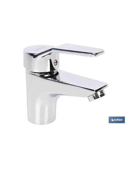 Rubinetto a mono manico con tubicini flessibili inox 60 cm