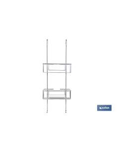 Panier de douche double en acier inoxydable 304 2