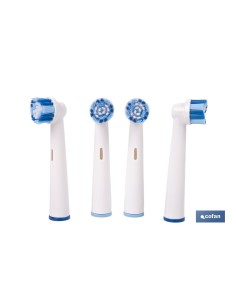 Replacement Heads for Electric Toothbrush 4 Units