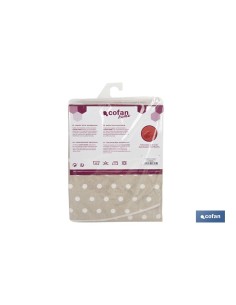 Nappe ronde anti-taches en polyester 1,40 m 2