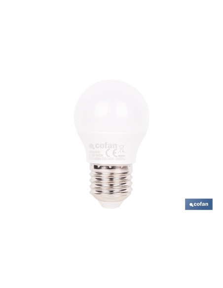 E27 Spherical LED Bulb 6.5 W 806 lm 6500 K