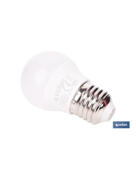 E27 Spherical LED Bulb 6.5 W 806 lm 6500 K