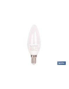 LED-Kerze 6,5 W E14 806 lm 3000 K