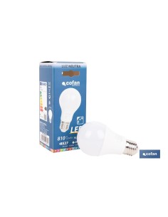Lâmpada LED Clássica com Sensor E27 8,5W 810LM 4000K