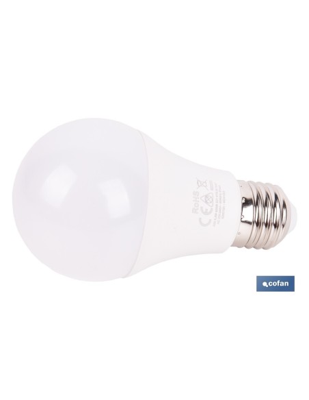 Lâmpada LED Clássica com Sensor E27 8,5W 810LM 4000K