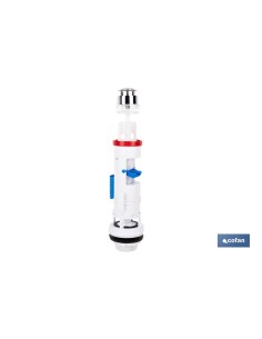 Double button diverter with threaded base model Tambre 2