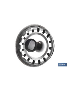 Sink Drain Grid Type Spider Ø60 mm Stainless Steel 2