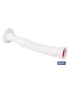 White PP Flexible Pipe for Drainage 32 mm
