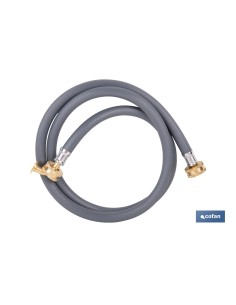 Water inlet hose with brass nuts 150 cm