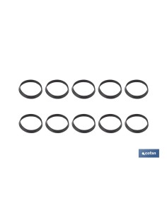 Junta cónica PVC Ø40 mm 1 1/2 10 uds