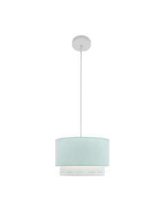 Luminaire Trazos Régulable 30x30 cm E27 Vert Eau