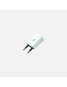 Plug Eco Mod5 retractable 10A 230V white 2