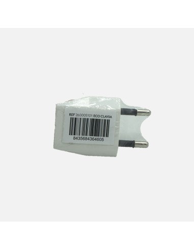 Stecker Eco Mod5 einziehbar 10A 230V weiß