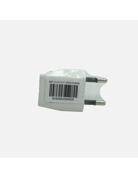 Stecker Eco Mod5 einziehbar 10A 230V weiß