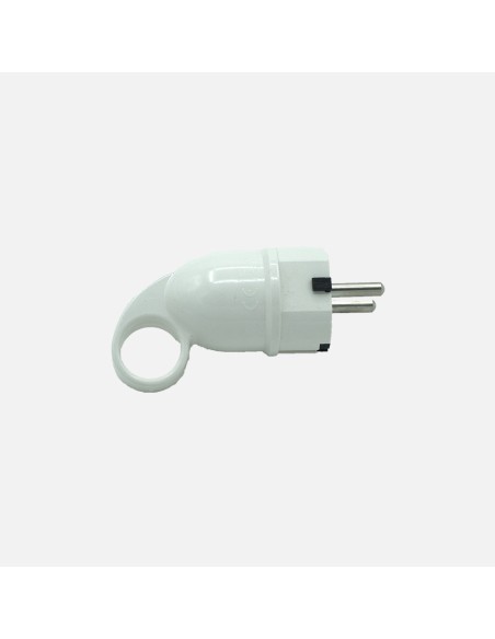 Plug Eco Mod6 retractable with pull ring 16A 230V white