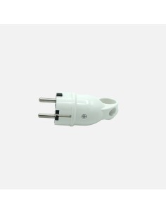 Plug Eco Mod6 retractable with pull ring 16A 230V white 2