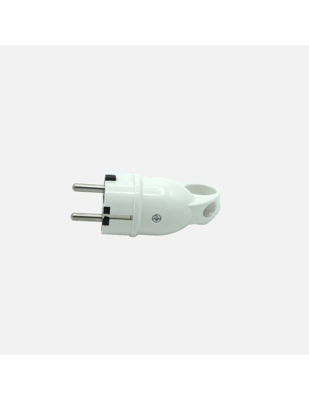 Plug Eco Mod6 retractable with pull ring 16A 230V white