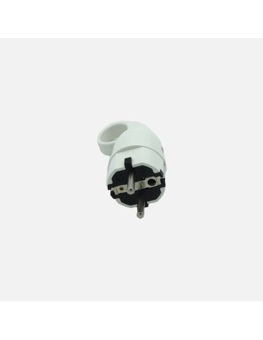 Plug Eco Mod6 retractable with pull ring 16A 230V white