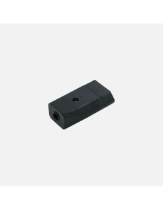Aerial socket base Eco Mod3 retractable 10A 230V black