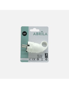 Plug Eco blister Mod6 with pull ring 16A 230V white