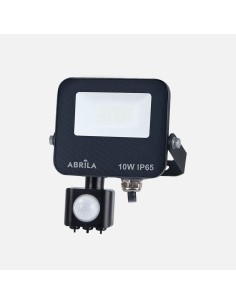 Projetor LED Boiro com sensor 10W 6500K preto IP65