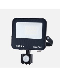 Projetor LED Boiro com sensor 30W 6500K preto IP65