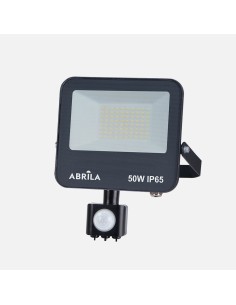 Projetor LED Boiro com sensor 50W 6500K preto IP65