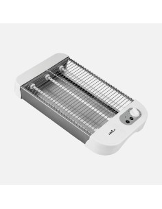 Cueto Horizontal Toaster White 900W 3 Quartz Tubes