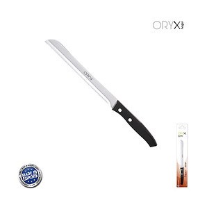 Messer Aspen Panero, Klinge aus Edelstahl 19 cm Schwarz 05800025