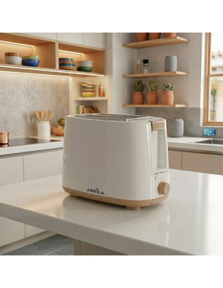 Ulla Bread Toaster 750W White/Hay 2 Slots